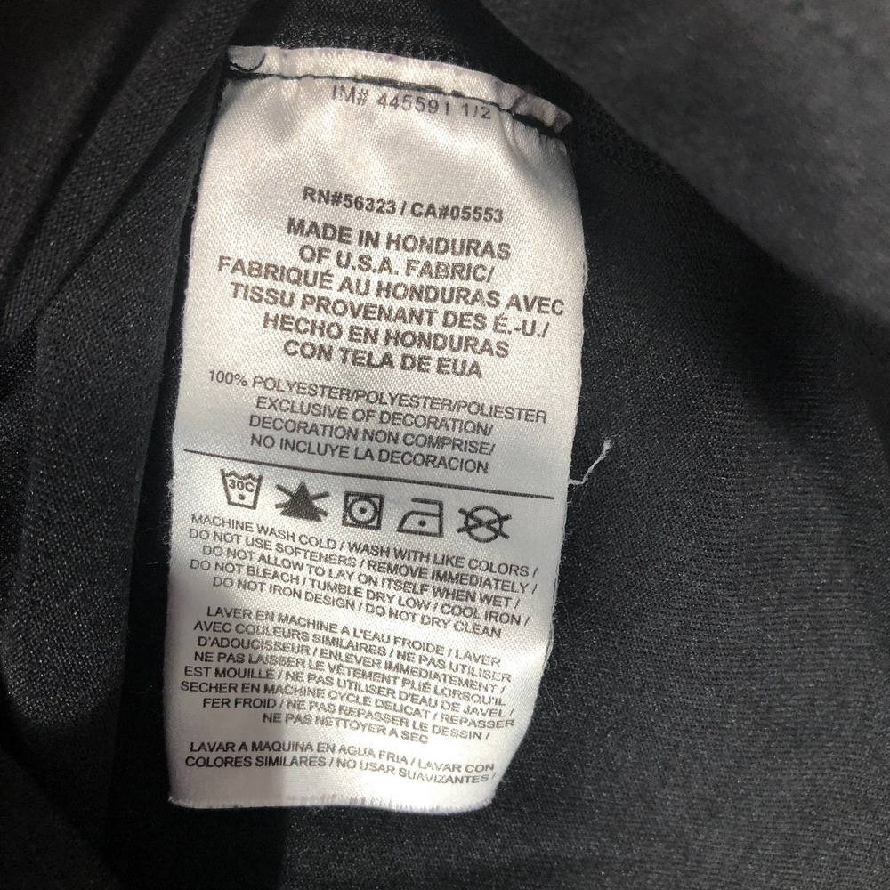 Nike Shirt Men's Small Black Gray White Alabama 2015 College Football Dri-Fit - Picture 6 of 12